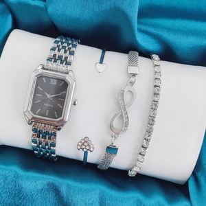 Fenyi Wholesale Jewelry Fashion New Style Casual Luxury Simple square Alloy Bracelet Quartz <b>Watch</b> <b>Set</b> Women - Product Image 6
