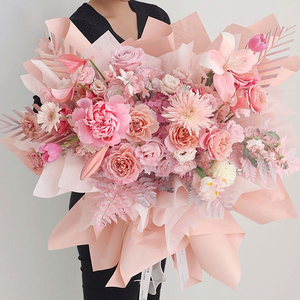 Papel de Envolver Flores de Algodón Impermeable Personalizado al por Mayor, Suministros para Floristas, Papel de Seda para Ramos Florales de 30*30cm, Papel de Forro - Product Image 6