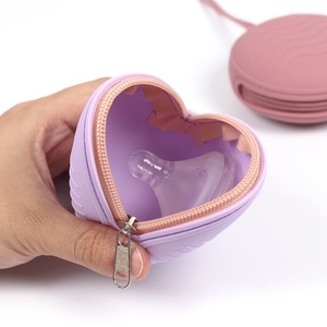Contenitore Portatile per Ciuccio in Silicone Senza BPA, Scatola per Tettarelle per Neonati, Custodia in Silicone per Alimenti, Regalo per Neonati - Product Image 2