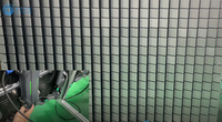 Lumière de scène LED Rgb Matrix Flipped Screen Disco Lights for Events Stage Exhibition Hall Art Gallery Hotel Lighting