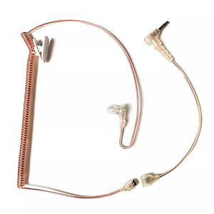 Duy nhất tai đài phát thanh Acoustic Tai nghe Walkie Talkie Two <span class=keywords><strong>Way</strong></span> <span class=keywords><strong>Radio</strong></span> Tai nghe với PTT cho hytera pd360 pd350 - Product Image 1