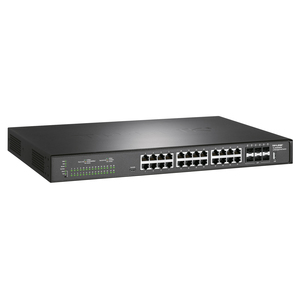 Conmutador de gestión de plataforma en la nube comercial TP-Link, 24 puertos RJ45 <span class=keywords><strong>10</strong></span>/100/1000BASE-T, 40000 megabits + SFP +, soporte <span class=keywords><strong>10</strong></span> - Product Image 3