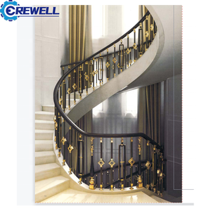 Fornitore professionale di moderna mano 10104 ringhiera e balaustra in alluminio ringhiere di alta qualità e corrimano - Product Image 5