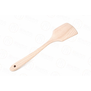 Wooden Spatula Beech Wood <b>Large</b> Thick Handle Non Stick <b>Pan</b> Frying Cooking Tool Reusable Hand Wash Only - Product Image 5