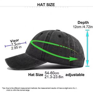 Wholesale Blank Washed Unstructured Low Profile Dad Hat Custom Logo Cotton Plain Strapback Vintage Baseball Cap - Product Image 5