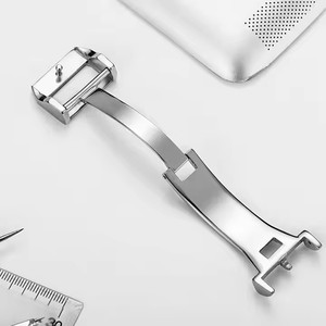 <span class=keywords><strong>Bracelet</strong></span> de <span class=keywords><strong>montre</strong></span> en <span class=keywords><strong>cuir</strong></span>, <span class=keywords><strong>boucle</strong></span> de <span class=keywords><strong>bracelet</strong></span>, fermoir de <span class=keywords><strong>montre</strong></span> à déployant, 18 mm pour montres IWC Big Pilot, Portuguese, Aquatimer - Product Image 5