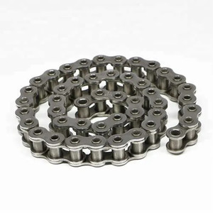 SS08B-1 SS10B-1 SS12B-1 SS16B-1 SS20B-1 SS24B-1 thép không gỉ ngắn Pitch Hollow Pin chuỗi Con lăn chuỗi với tấm thẳng - Product Image 2