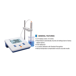 P100bd बेंचटॉप <span class=keywords><strong>ph</strong></span> मीटर फैक्ट्री डायरेक्ट डिलीवरी प्रयोगशाला उपकरण छूट गई बिक्री. - Product Image 2