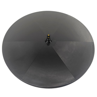 Jeu de roues à disque TT en fibre de carbone pleine, fabriqué en Chine, largeur 27 mm, compatible tubeless.