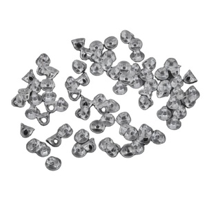 1000 Buah 7Mm Bantalan Jaminan Plastik Liontin Bulat Transparan Pemegang Plastik DIY Kalung Perhiasan Tidak Terlihat Liontin Jimat Kait - Product Image 1