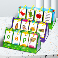 Cartes éducatives interactives parent-enfant 3-6 ans : Cartes numériques d'apprentissage des mots anglais pour le développement des intérêts