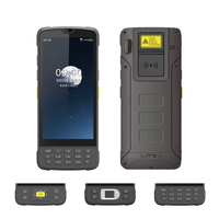 FineJoin M12 Terminal RFID UHF Pegangan Android 10 Baterai Litium-ion 5000mAh 4G WiFi untuk Pembaca Kartu Pintar ABS ISO