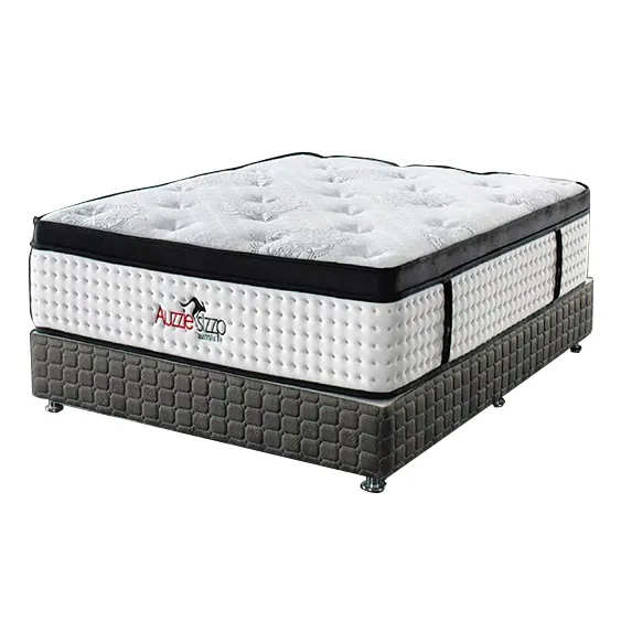 2023 Aanbevolen Hete Verkoop Hybride Matras Hotel Top Pocket Spring Matras Kingsize Traagschuim Bonnell Springmatras