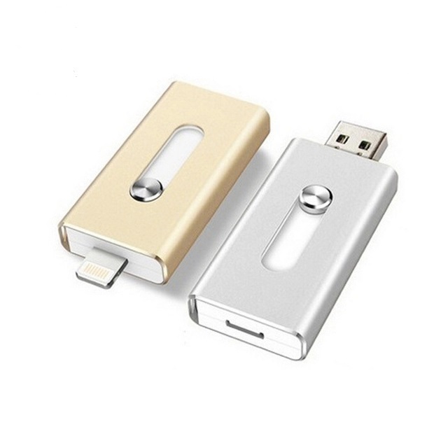 Popular Otg Usb Cell Phone Usb Flash Drive Pendrive Bulk Wholesale with High Speed for Ios Apple Iphone and Android Phone