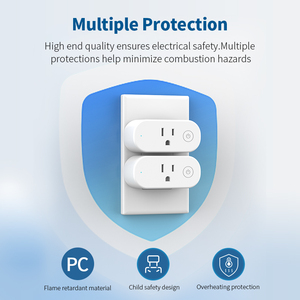 120V 15A FCC Certified Smart Power <strong>Plug</strong> Socket With Alexa Voice And Smart Life Tuya <strong>Control</strong> - Product Image 4