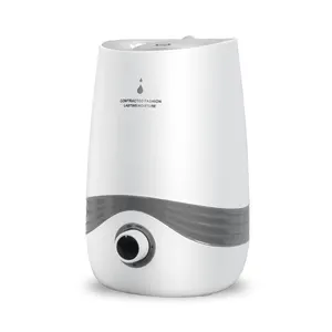 Humidificateur d'air 3L Humidificateur ultrasonique Ajouter de l'eau par le filtre de purification Humidificateur humidificateur humidificateur