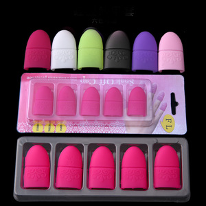 Venta al por mayor <span class=keywords><strong>de</strong></span> esmalte <span class=keywords><strong>de</strong></span> <span class=keywords><strong>gel</strong></span> <span class=keywords><strong>de</strong></span> silicona Nail Art Soak off Cap Material <span class=keywords><strong>de</strong></span> cerdas UV <span class=keywords><strong>Gel</strong></span> removedor <span class=keywords><strong>de</strong></span> esmalte envoltura Clip reutilizable - Product Image 1