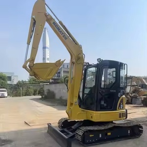 Excavatrice d'occasion d'expédition rapide Mini pelle d'occasion de 5.5 tonnes Japon Komatsu PC55MR Petite pelle sur chenilles d'occasion à vendre - Product Image 6
