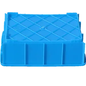 NEXARA HDEP XS बॉक्स1 हैवी ड्यूटी प्लास्टिक स्टैकेबल टर्नओवर बॉक्स प्लास्टिक टर्नओवर बॉक्स पैकेजिंग शिपिंग टर्नओवर बॉक्स कस्टम लोगो