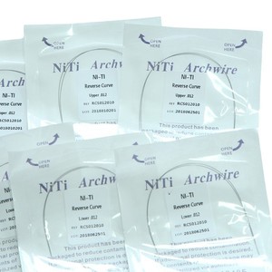 NiTi Archwire Reverse Curve 017x025 Lower Orthodontic Wire Dental Bracket Wire - Product Image 4