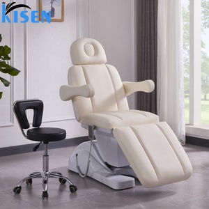 KISEN Luxury Electric Beauty Bed Salon Furniture Body Spa Massage Bed with 3 Motors Lash Treatment Bed for Beauty Salon Clinic - Product Image 4