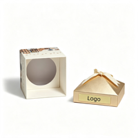 Caja de Regalo Rígida Personalizada con Tapa Piramidal, Cierre Magnético, Papel Dorado en Relieve, Cartón Ecológico, Logotipo OEM para Regalos de Boda, Dulces y Festividades