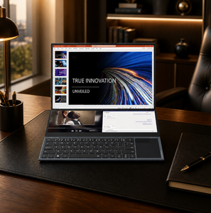 แล็ปท็อปแซมซั่นหน้าจอสัมผัสคู่ จอ IPS ใช้ Intel Core i7 แรม 16GB SSD 1TB โน้ตบุ๊คสำหรับธุรกิจ - Product Image 1
