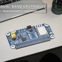 Module GPS double bande Waveshare LC29H, carte GNSS, positionnement L1 L5, interface UART RTK en option pour Raspberry Pi