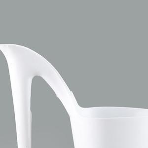 Ornamenti da tavolo per interni/esterni bianchi con tacco alto a forma di vaso di fiori Patio giardino arredo giardino casa fioriere - Product Image 5