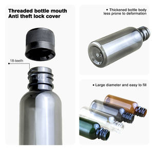 Bán buôn trực tiếp từ nhà máy Chai nhựa PET trong suốt <span class=keywords><strong>mini</strong></span> 30ml 1oz có nắp khóa dùng cho du lịch, khách sạn, dầu gội, sữa dưỡng thể, đồ dùng tiện nghi - Product Image 6