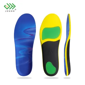Desain Baru Plantar Fasciitis Ortopedi Kenyamanan Insole Lengkungan Tinggi Dukungan Kaki Orthotic Insole Papan untuk Sepatu
