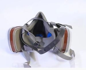 Masker respirator Api, penutup setengah wajah cat Gas - Product Image 4