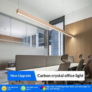 Tira de Luz LED Ultra Brillante IP20, Tubo Cuadrado de Acero Inoxidable Largo y sin Costuras, Colgante, Protección Ocular, Antideslumbrante, Rejilla Deportiva - Product Image 5