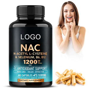 Agh: uality NAuppupplent elelenium B6 B12 N-acetil cy- cisteine apapapapapsules para upupports mmmune ystem ealth y ntioxidante - Product Image 1