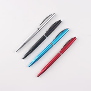 <span class=keywords><strong>Promo</strong></span> Imprint Plastic Twist Ball Pens con logotipo de marca personalizado-Novelty Black/Blue Ink Gift Pens - Product Image 6