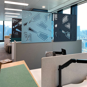 Tiếng ồn hủy bỏ âm thanh treo màn hình vật nuôi cảm thấy polyester sợi âm thanh bảng ngăn - Product Image 3