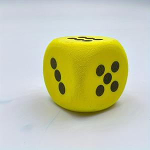 Venta al por mayor logotipo personalizado 6cm o 8cm juego de juguetes EVA PU <span class=keywords><strong>dados</strong></span> de espuma <span class=keywords><strong>dados</strong></span> de cubo grande <span class=keywords><strong>para</strong></span> chico escuela enseñanza y equipo de juego - Product Image 5