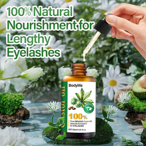 Etiqueta privada 30ml Potenciador de <span class=keywords><strong>cejas</strong></span> Aceite de crecimiento de <span class=keywords><strong>pestañas</strong></span> de ricino orgánico <span class=keywords><strong>para</strong></span> alargamiento de <span class=keywords><strong>pestañas</strong></span> gruesas - Product Image 2
