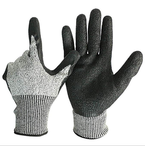 Gants de travail anti-coupure niveau 5, norme européenne, HPPE, revêtement PU, résistance aux coupures, gants de sécurité pour le travail - Product Image 4