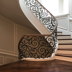 Ringhiera per Scale <span class=keywords><strong>in</strong></span> <span class=keywords><strong>Ferro</strong></span> Battuto di Alta Qualità Fatta a Mano Vendita Calda Ringhiera <span class=keywords><strong>in</strong></span> <span class=keywords><strong>Ferro</strong></span> Battuto di Alta Qualità per Scale e Balconi - Product Image 1