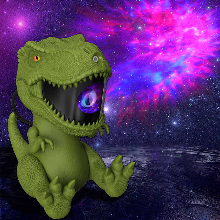 Dinosaur Galaxy Projector - Starry Sky LED Lamp
