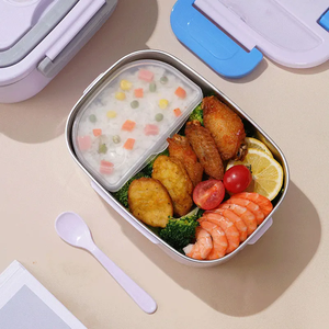 60W Electric Lunch Box – Portable Food Heater for Outdoor Camping, Car Travel, Truck Driver – Microwave Safe Container for Hot M - Product Image 5