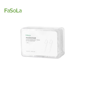 FaSoLa Dental Floss Picks 8cm Dual-Floss Portable Gentle on Gums - Product Image 5