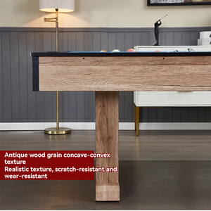 Table de billard compacte pour usage domestique, 7FT 8FT, pour enfants, style MDF, légère et peu encombrante - Product Image 5