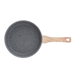 Poêle à frire en aluminium moulé sous pression 20/24/26/28cm avec revêtement antiadhésif en granit en stock en vente d'entrepôt - Product Image 4
