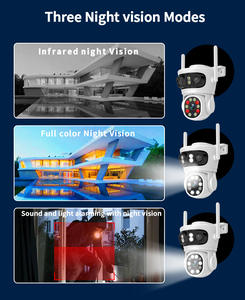 Tuya Smart App Sicherheitskamera mit 3MP CMOS-Sensor, <span class=keywords><strong>3</strong></span>-Linsen Vollfarb-Nachtsicht, Cloud-Speicher, WLAN, <span class=keywords><strong>2</strong></span> Jahre Garantie - Product Image 2