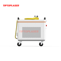Équipement de nettoyage au laser portable à impulsions 200W 300W 500W, source laser Raycus Max JPT IPG, machine de nettoyage au laser à lumière plate