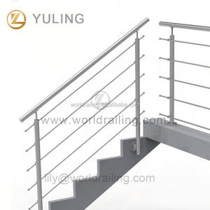 Barandilla de Balcón de <span class=keywords><strong>Diseño</strong></span> Moderno YL METAL, Barandilla de Acero Inoxidable para Exteriores, Pasamanos para Terraza y Escaleras - Product Image 6