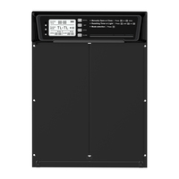 Porte automatique pour animaux de compagnie Yun New IP45 en alliage d'aluminium intelligent, étanche, résistante à la pluie, avec capteur de lumière, sécurisée, pour petits animaux