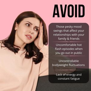 Cápsulas Naturales para el Equilibrio Hormonal en Mujeres, Alivia los Brotes de Calor, Reduce las Cambios de Humor, Apoya la Energía y la Salud Hormonal - Product Image 2